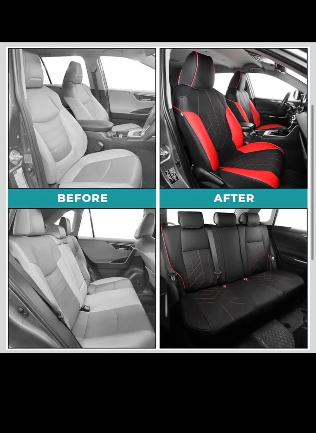 Car Seat Covers for 2019-2025 Toyota RAV4 Hybrid - photo 5