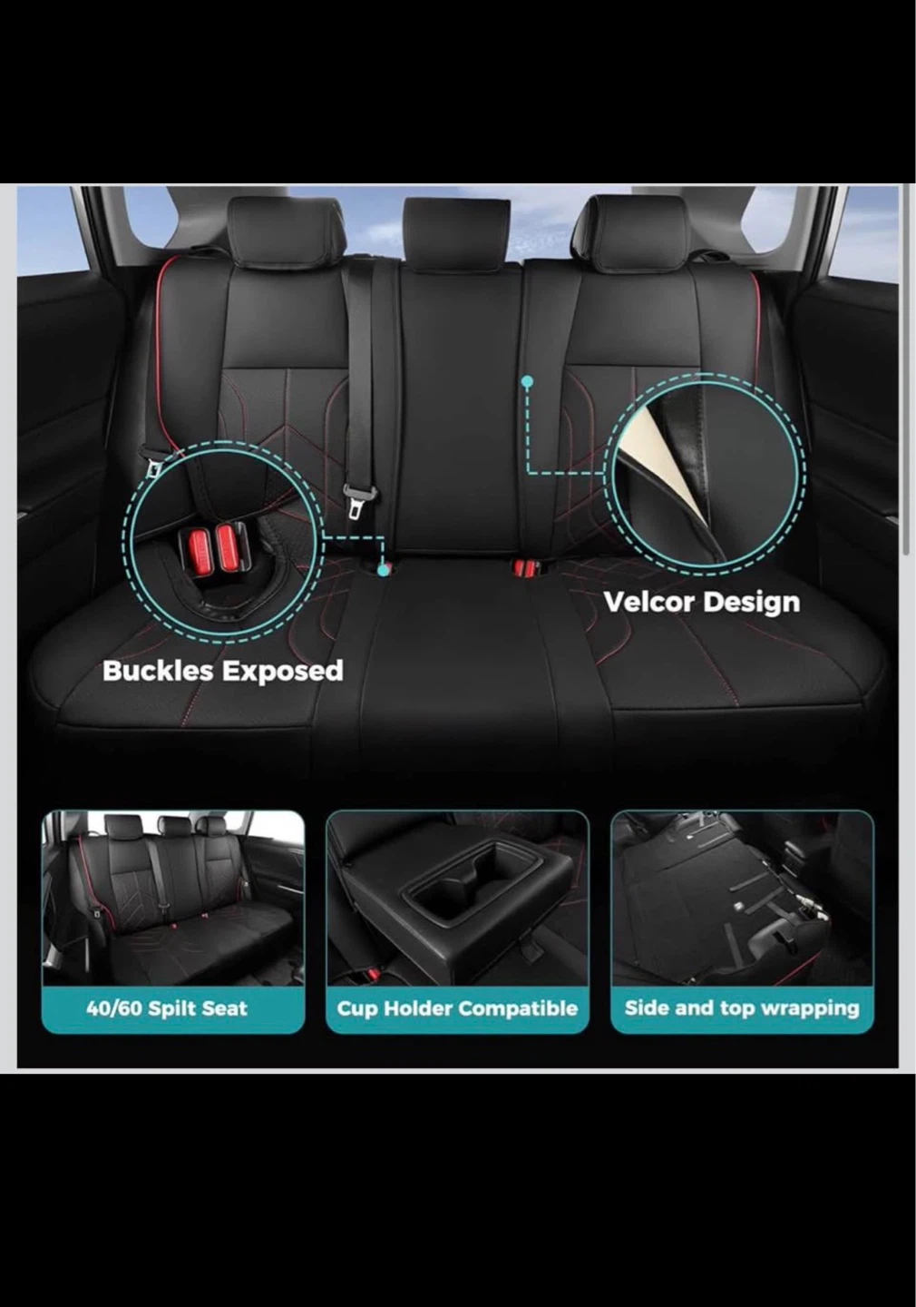 Car Seat Covers for 2019-2025 Toyota RAV4 Hybrid - photo 4