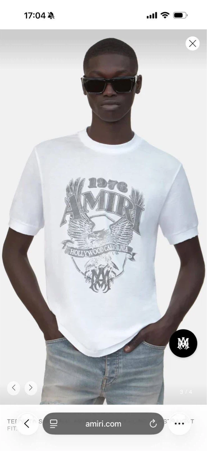 Amiri Eagle Graphic T-Shirt - photo 5