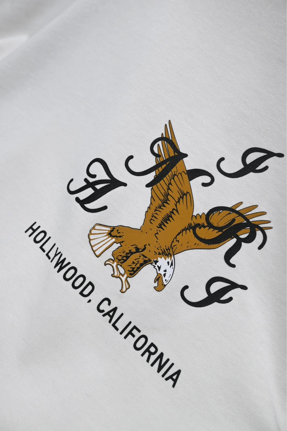 Amiri Hollywood California Eagle T-Shirt White - photo 3
