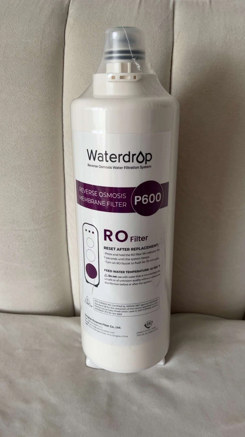 Brand New Waterdrop G3P600 RO Filter (Sealed) – Retails $150