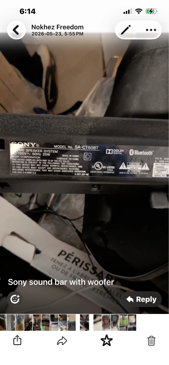 Sony SA-CT60BT Soundbar with Woofer - photo 3