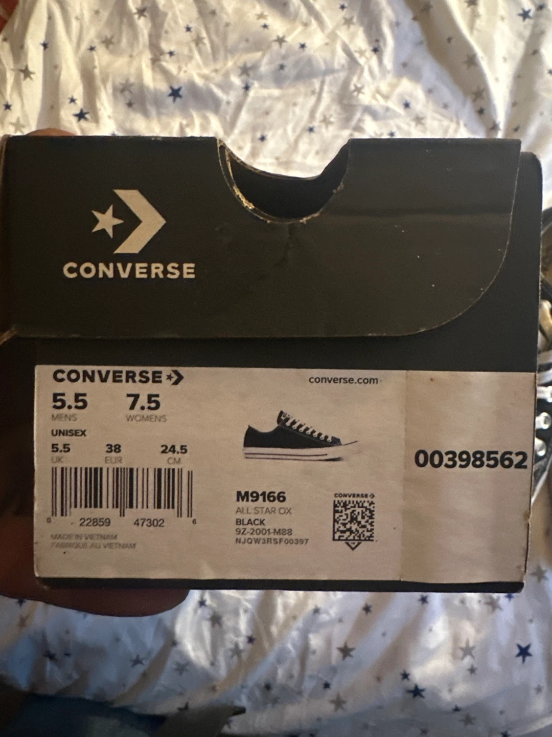 Converse All Star Ox Black Sneakers - photo 2