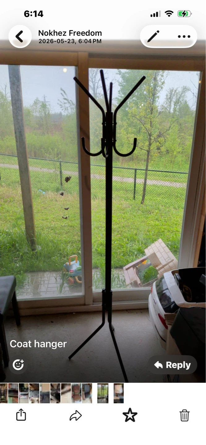 Black Coat Hanger