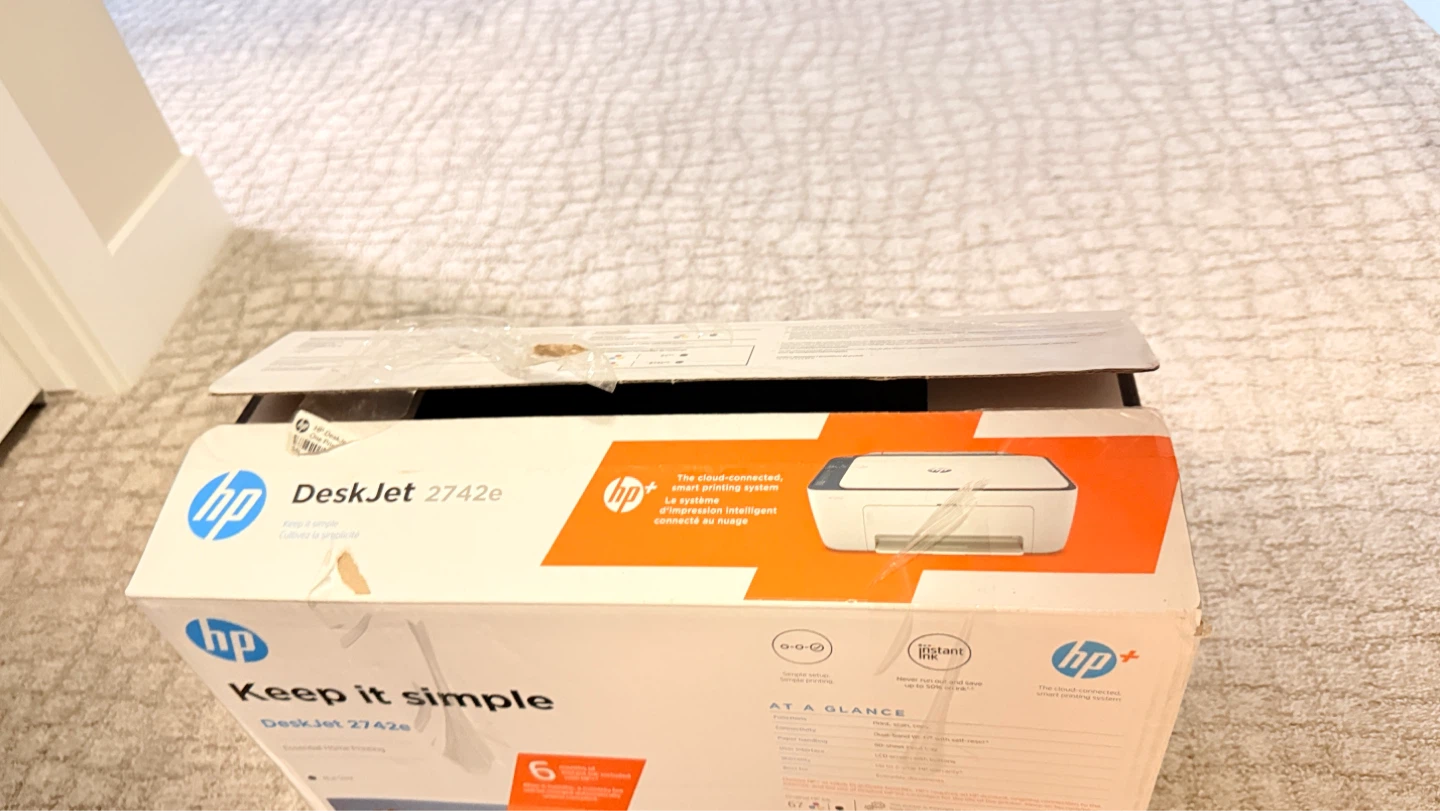 HP DeskJet 2742e Printer - photo 3