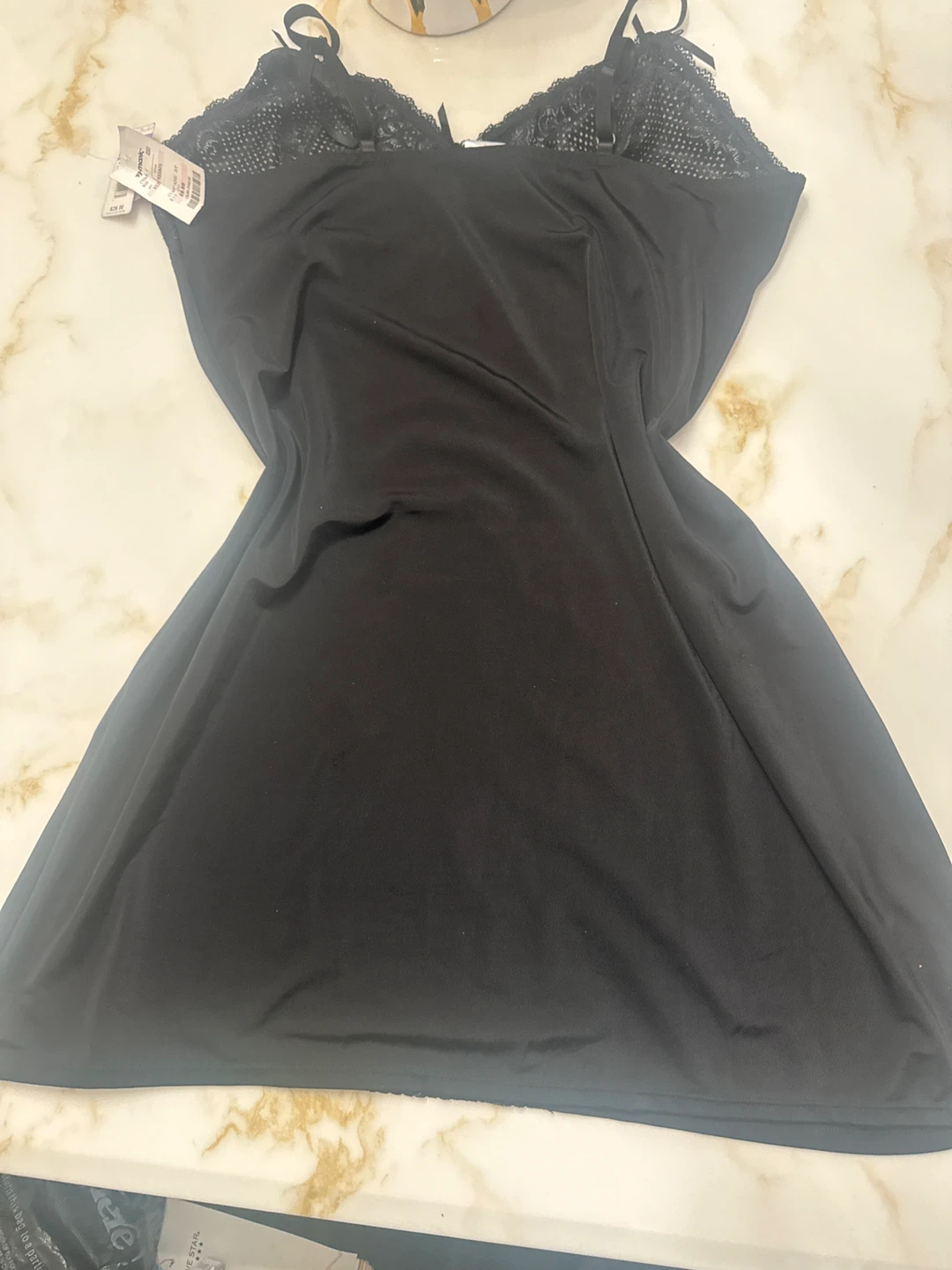Black Lace Kimono Robe - photo 2