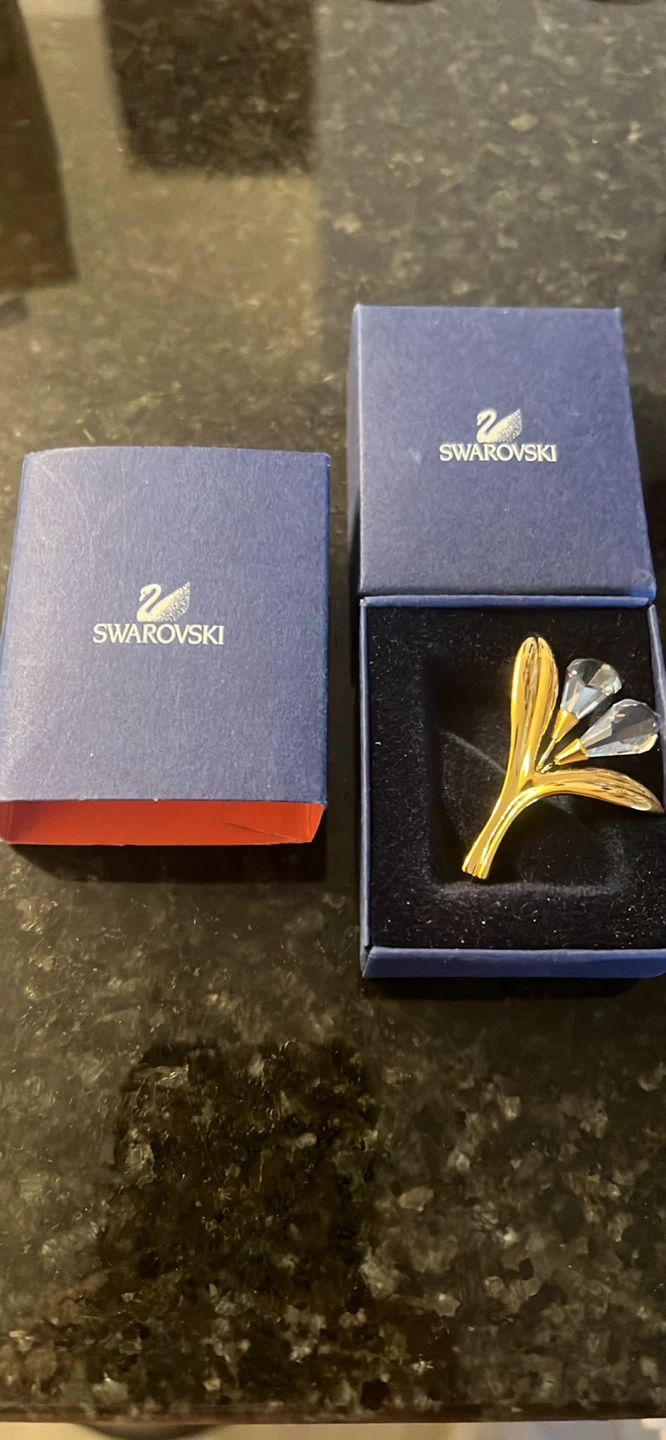 Swarovski Crystal Flower Figurine - photo 2