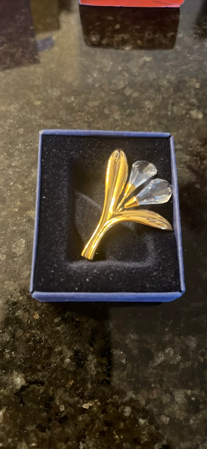 Swarovski Crystal Flower Figurine