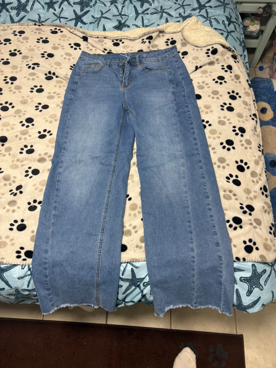 Women's Wide Leg Denim Jeans
