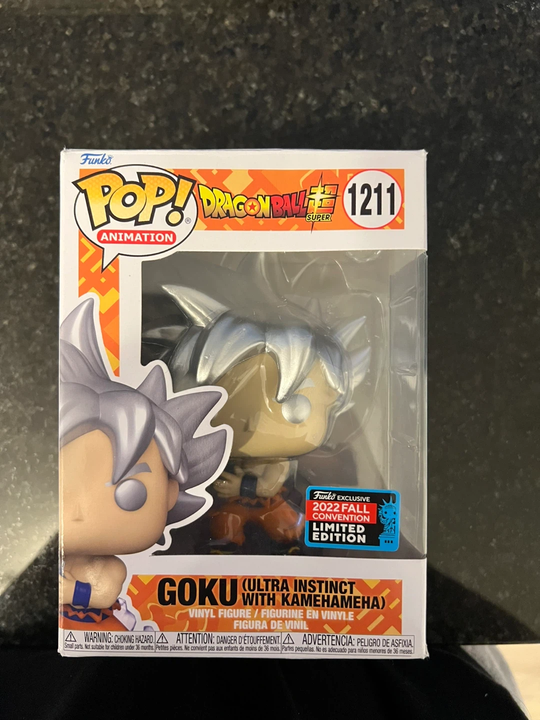 Funko Pop! Animation Goku (Ultra Instinct with Kamehameha) #1211