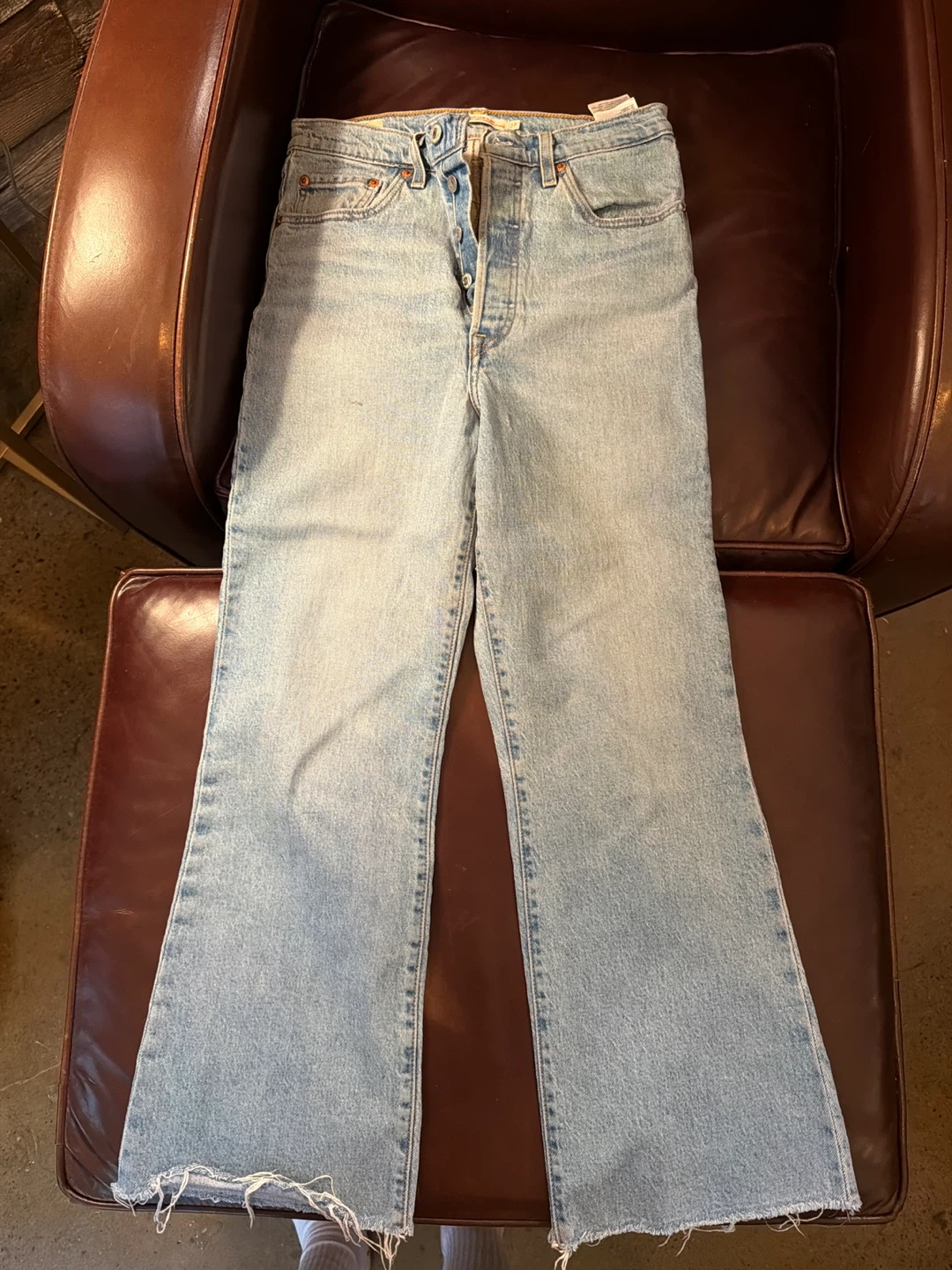 Levi's Women's Light Wash Flare Jeans - photo 2