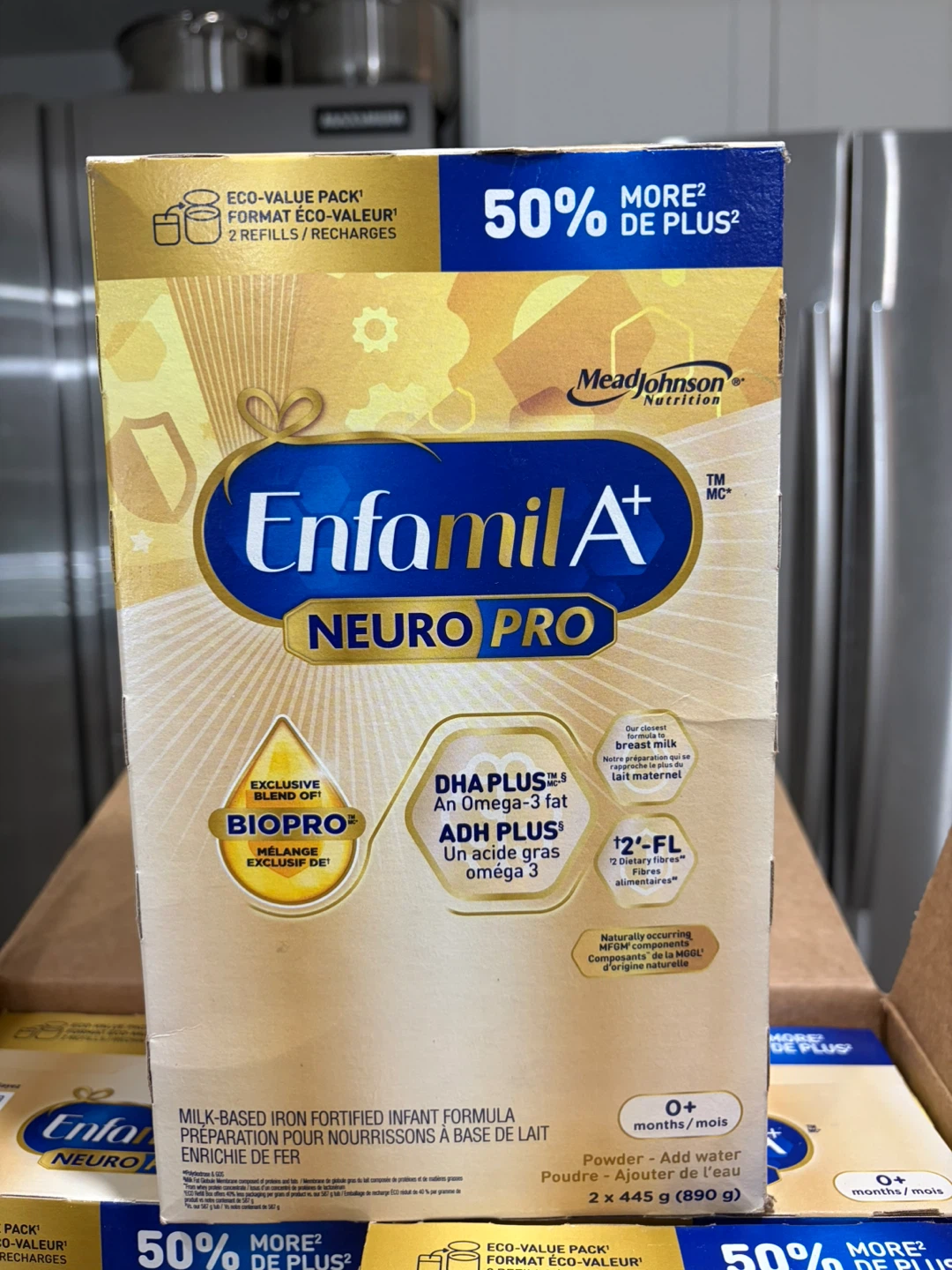 Enfamil A+ Neuro Pro Formula 4 x 445g Boxes - photo 2