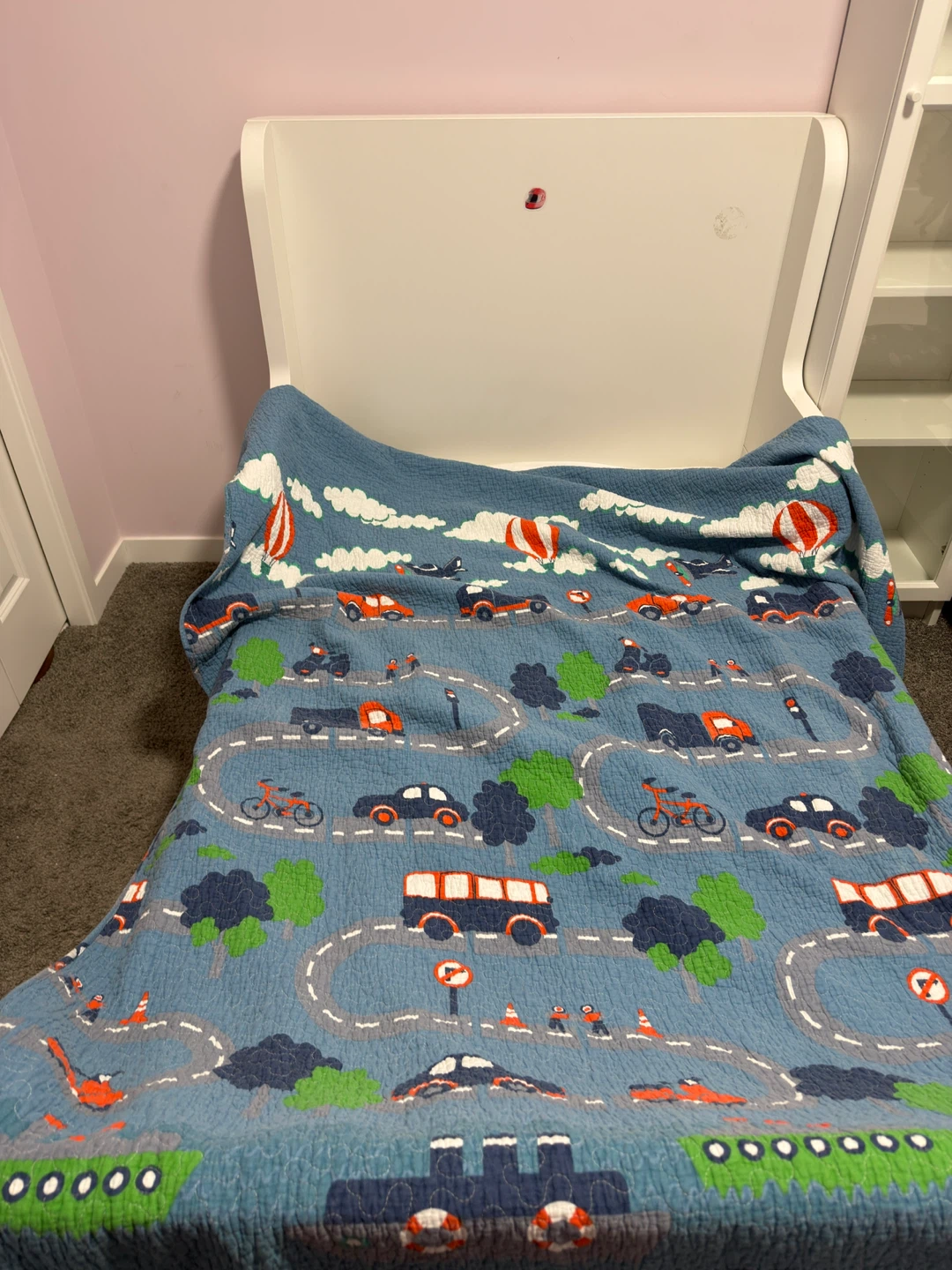 IKEA BUSUNGE Extendable Junior Bed - White - photo 3