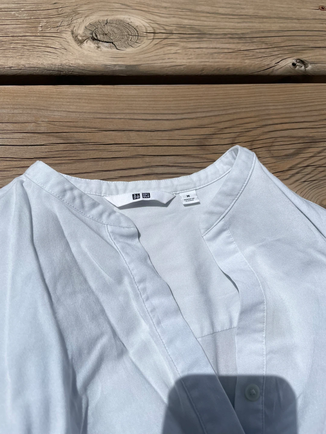 Uniqlo Women's 2-Pack Collared Neck Blouses - Size M - photo 2
