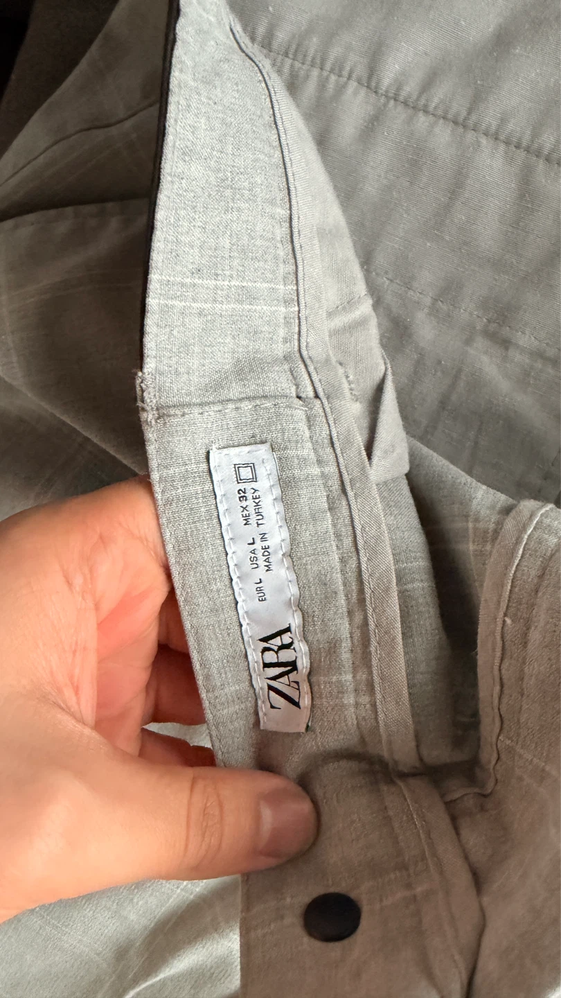 Zara Plaid Mens DressPants - photo 3