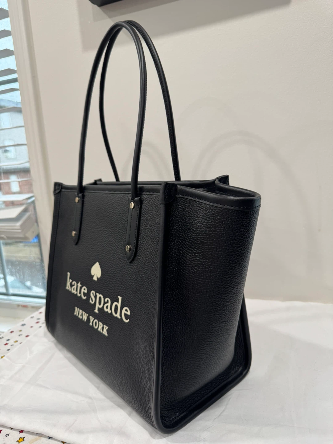 Kate Spade New York Black Leather Tote Bag - photo 2