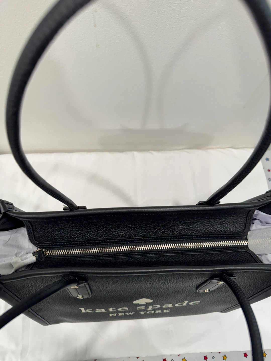 Kate Spade New York Black Leather Tote Bag - photo 4