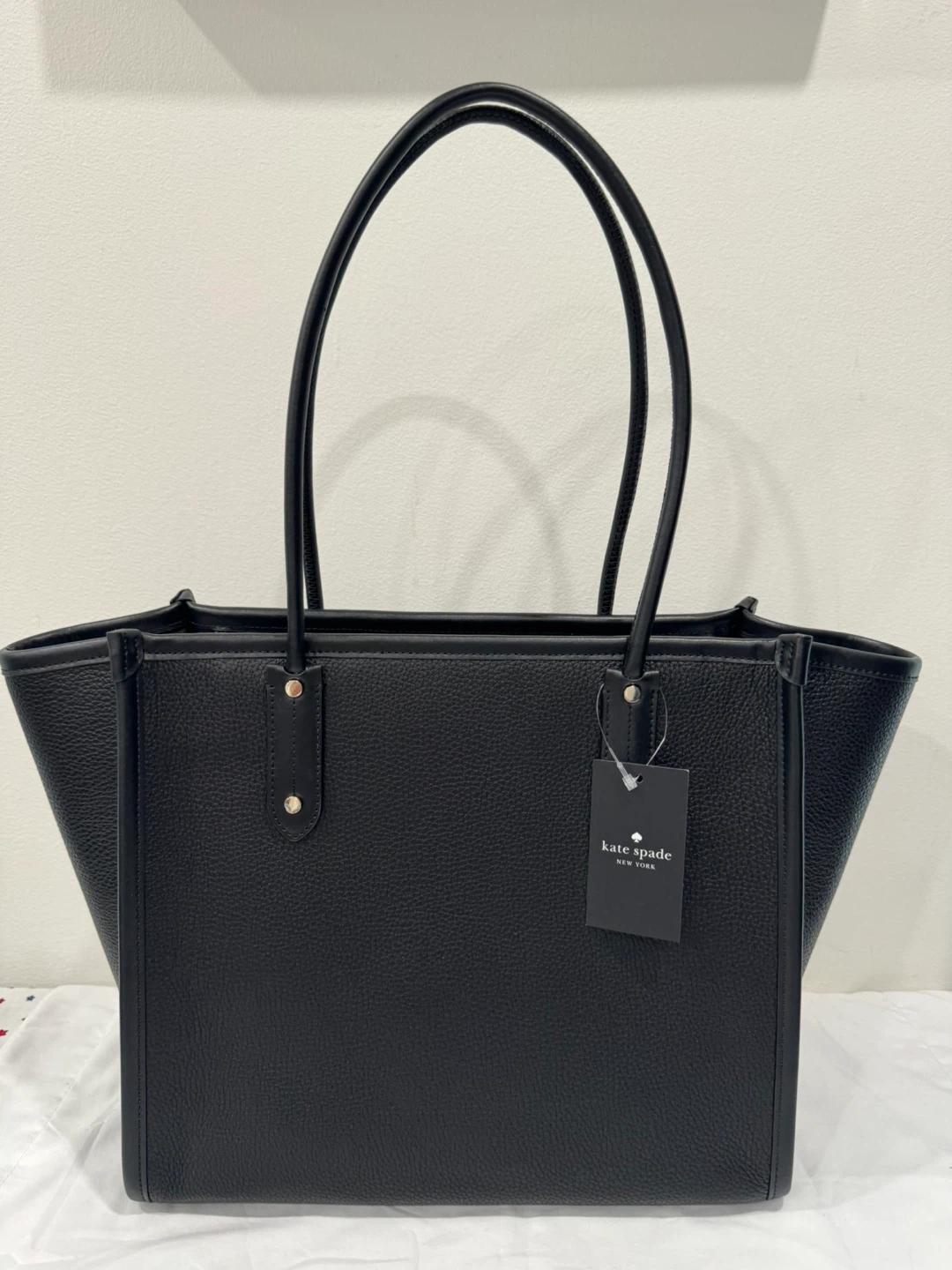 Kate Spade New York Black Leather Tote Bag - photo 3