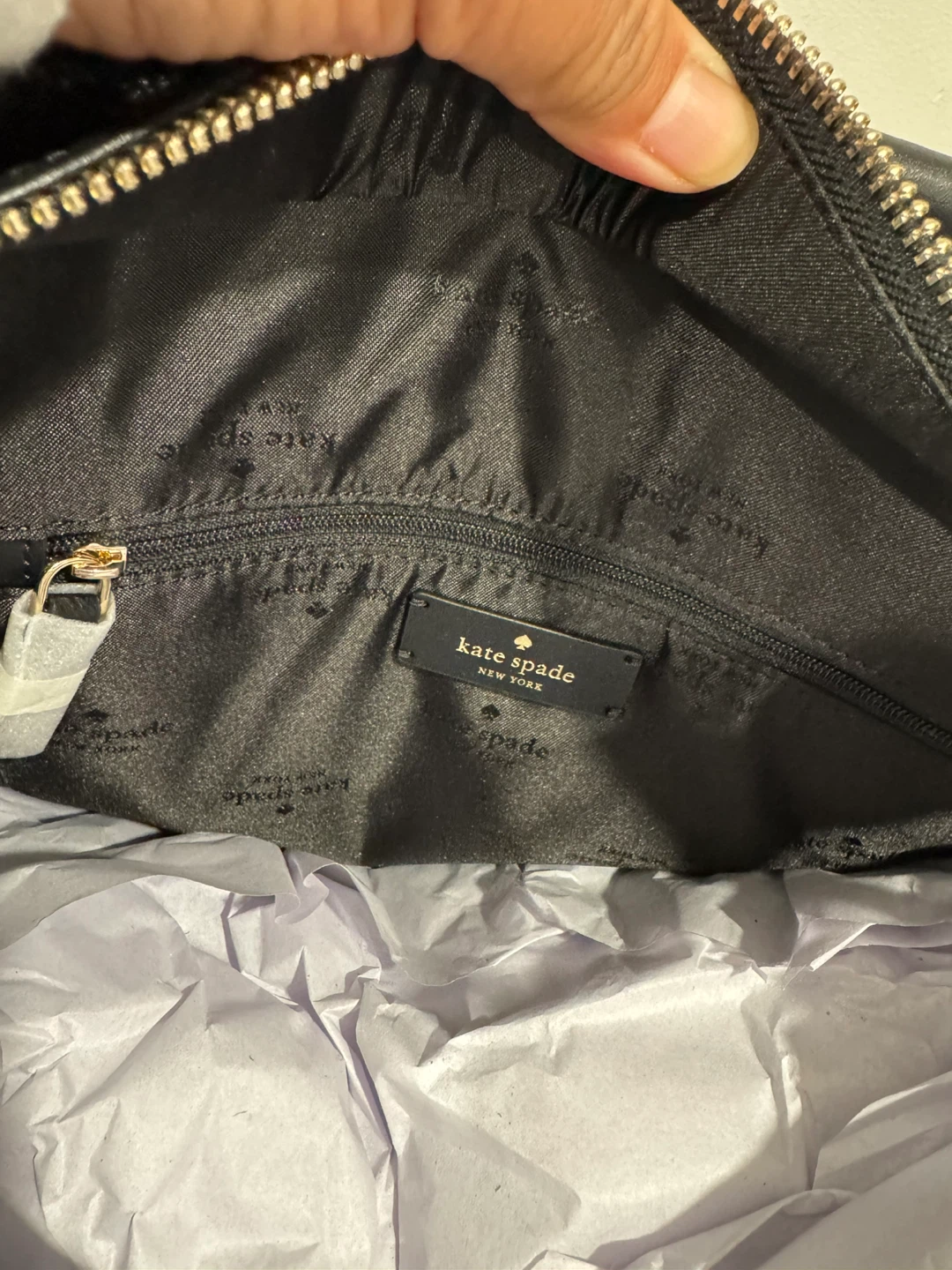 Kate Spade New York Black Leather Tote Bag - photo 5