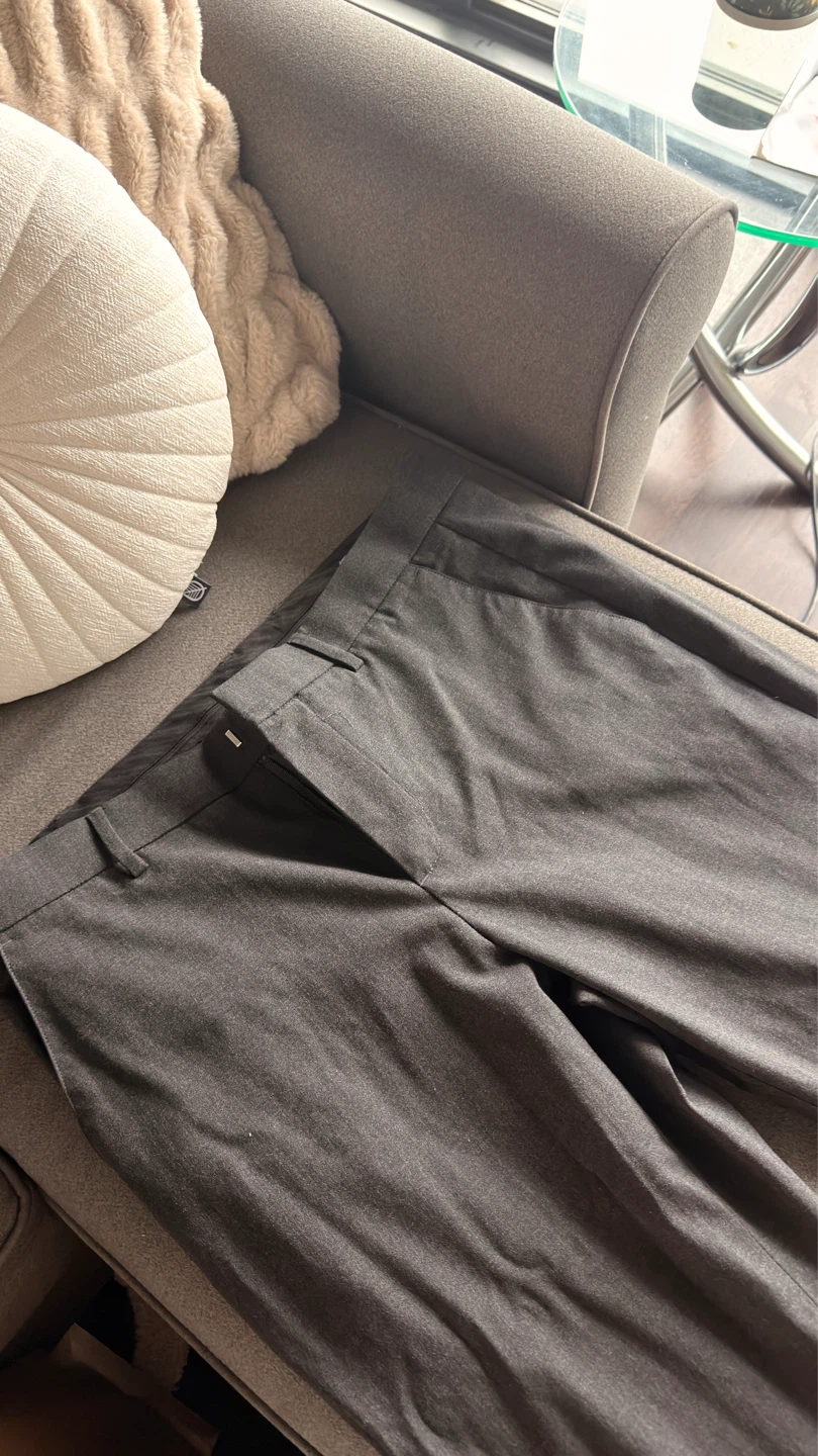 RW & CO. Slim Fit Dress Pants - Charcoal Grey - 32x32 - photo 3