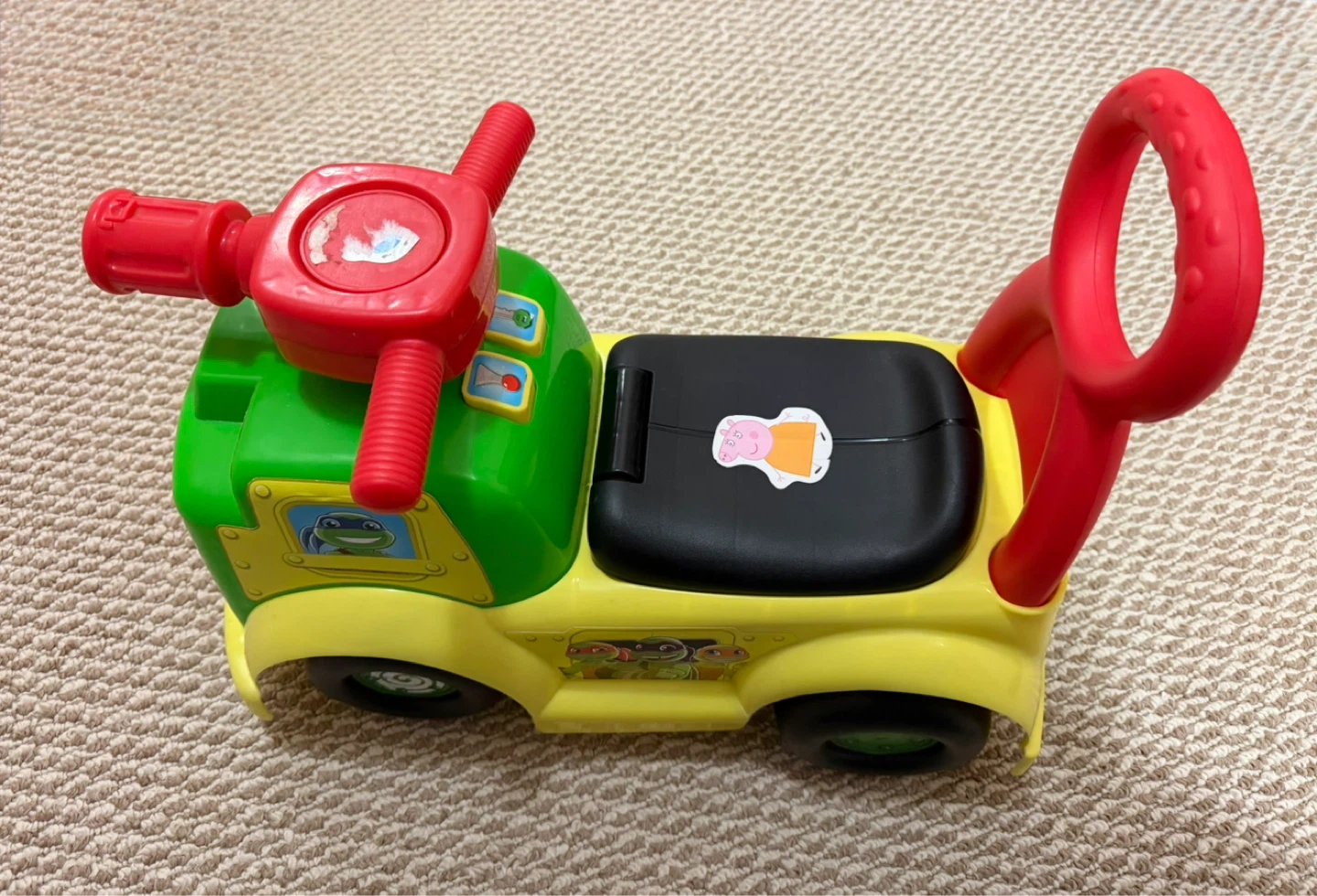 Fisher-Price Ride-On Turtle Truck Toy - photo 4