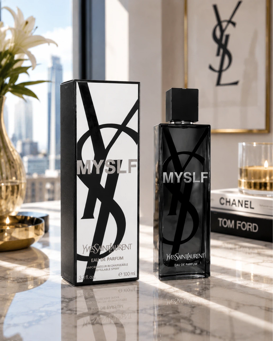 Yves Saint Laurent MYSLF Eau de Parfum for Men, 100ml