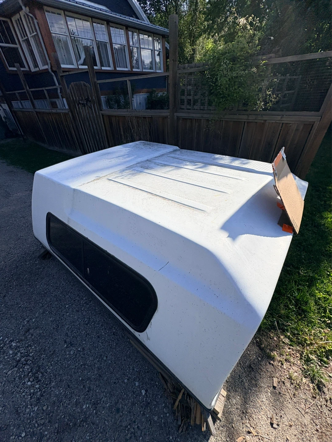 White Truck Cap