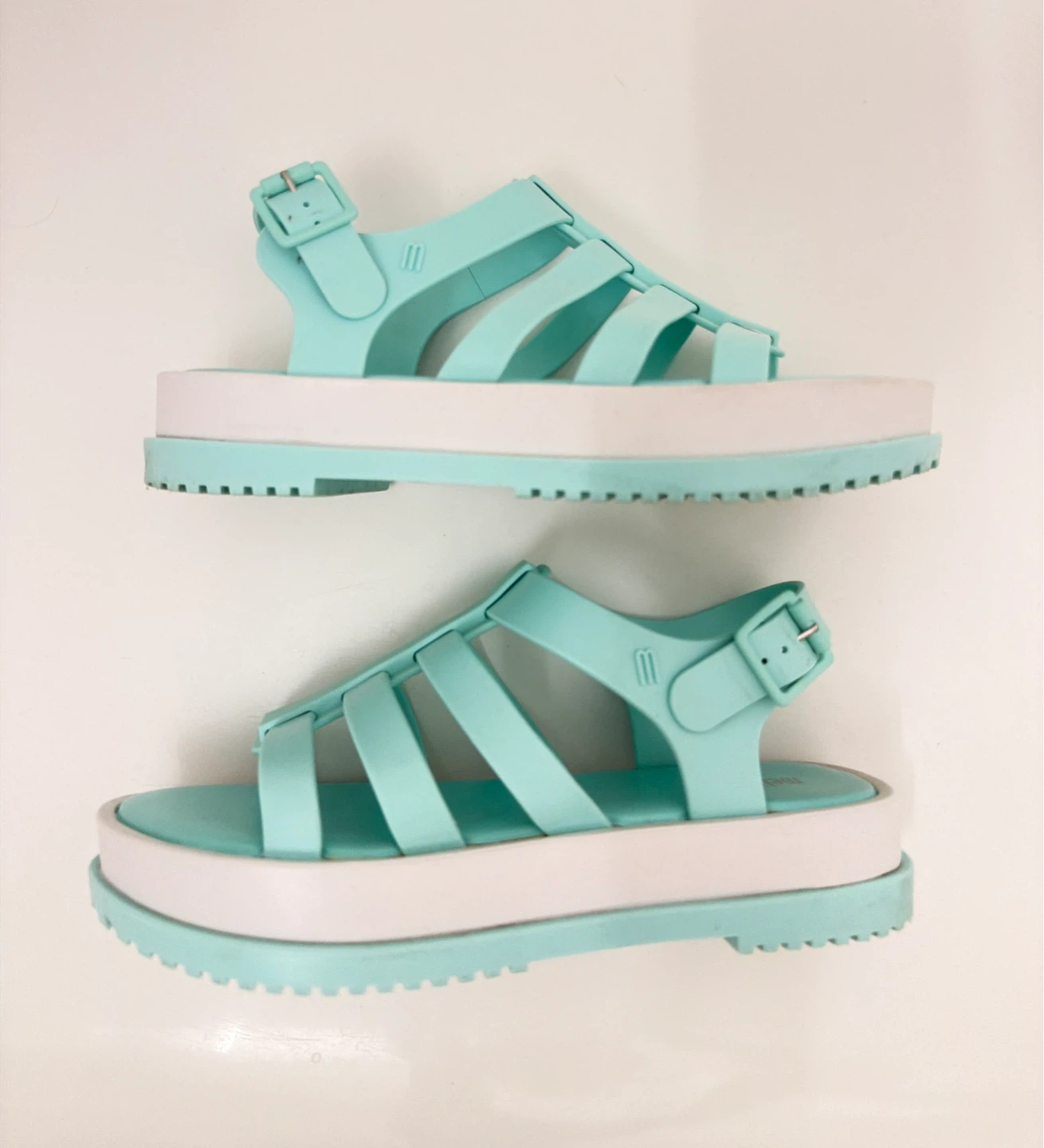 MELISSA Platform Jelly Sandals | Size US 8
