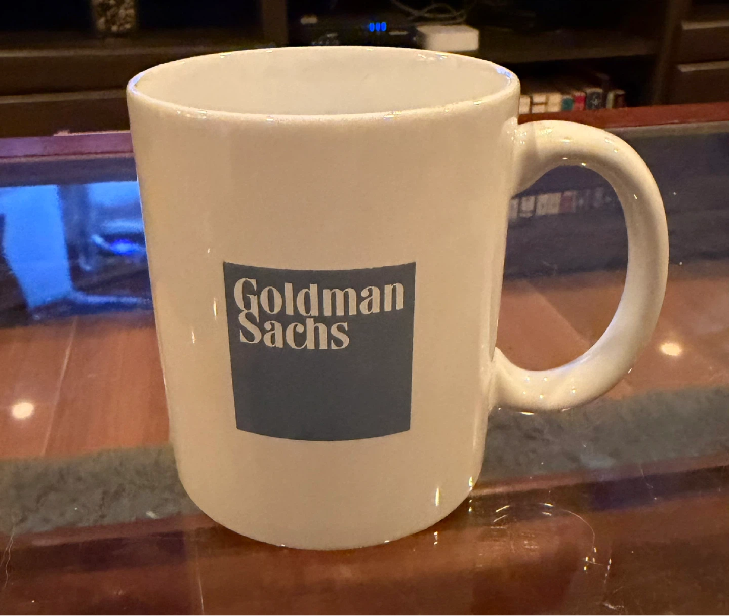 Goldman Sachs White Coffee Mug