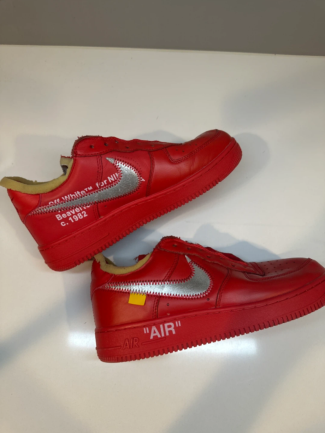 Nike Air Force 1 Low Off-White Red