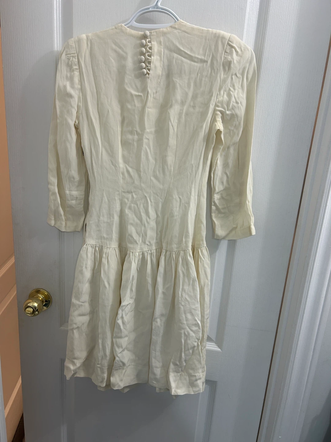 1940s wartime antique wedding dress - photo 2