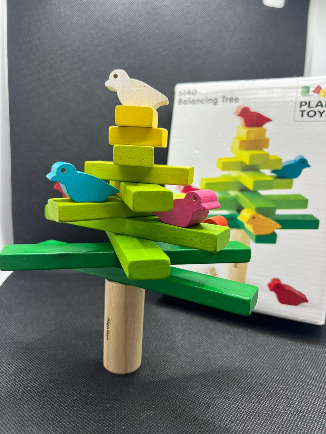Plan Toys Balancing Tree Wooden Stacking Toy