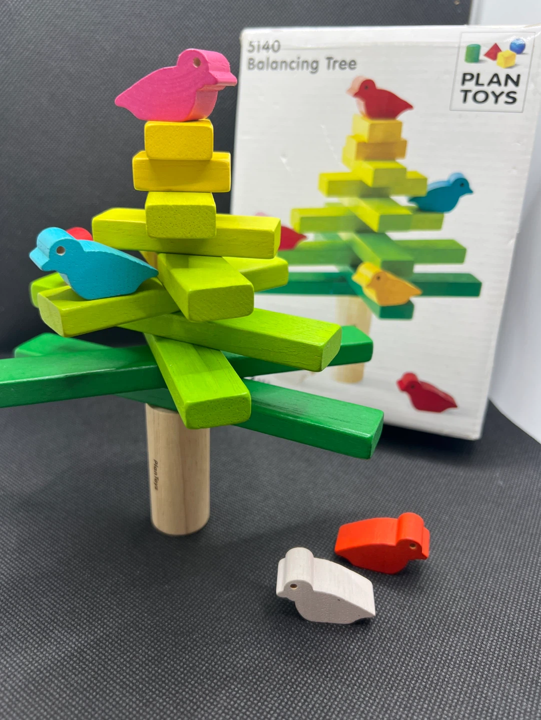 Plan Toys Balancing Tree Wooden Stacking Toy - photo 3