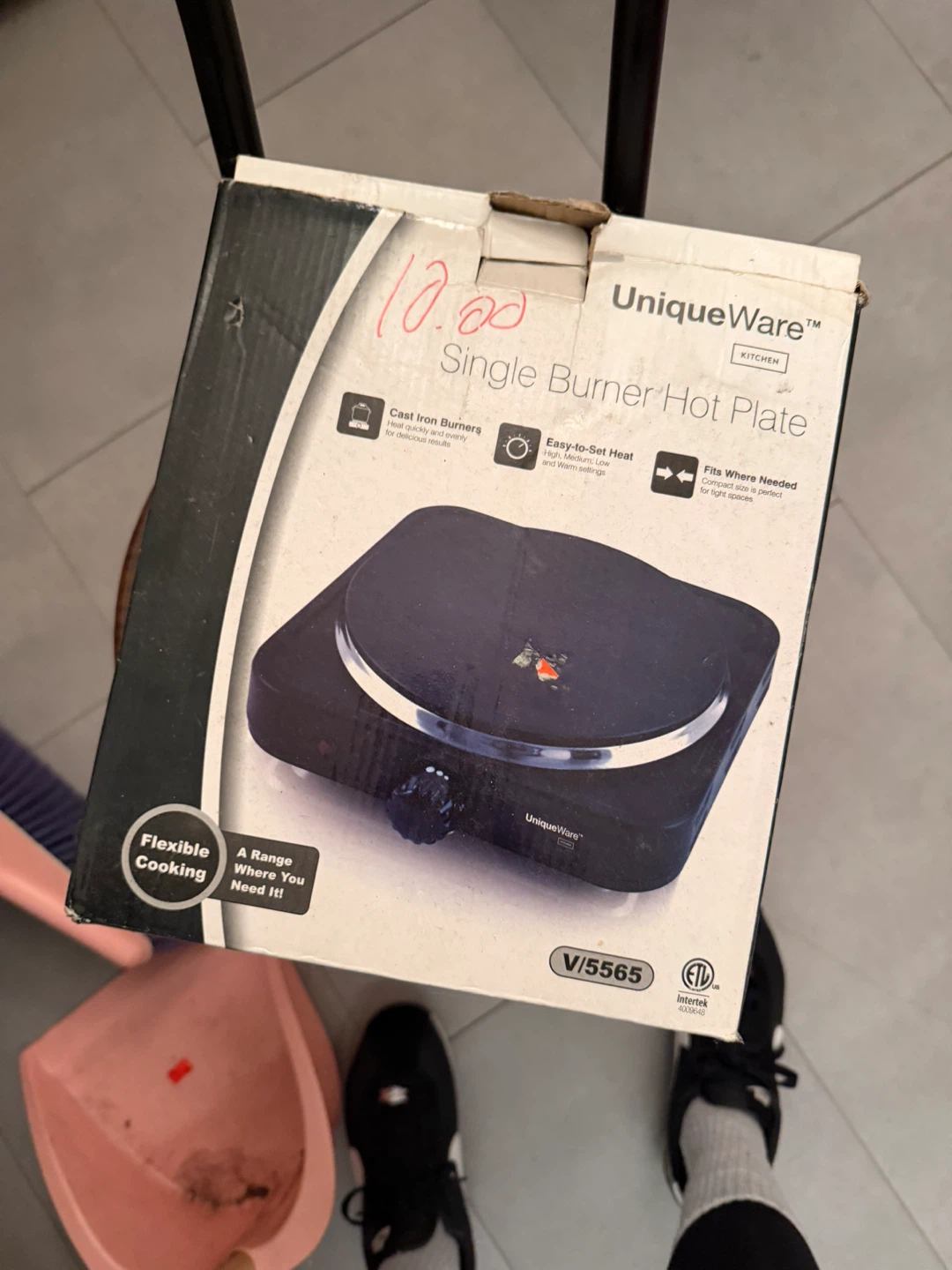 UniqueWare Single Burner Hot Plate