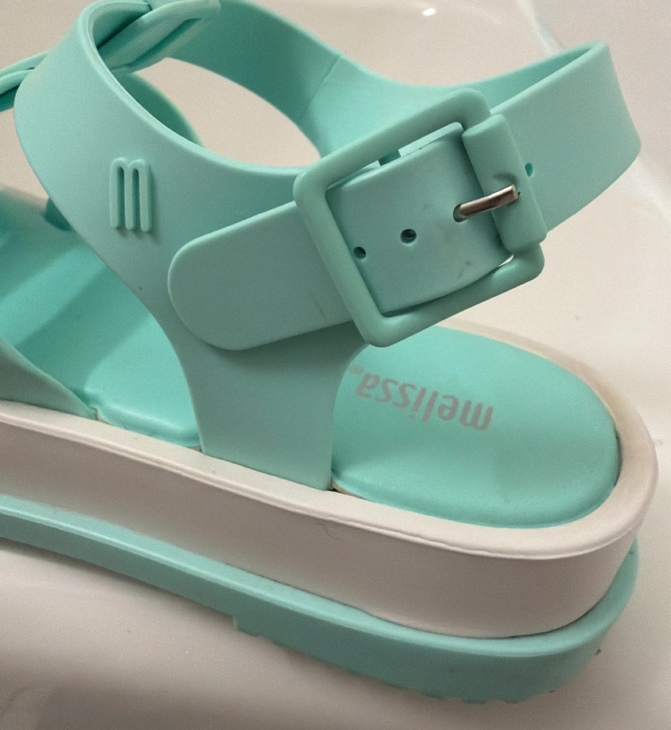 MELISSA Platform Jelly Sandals | Size US 8 - photo 4