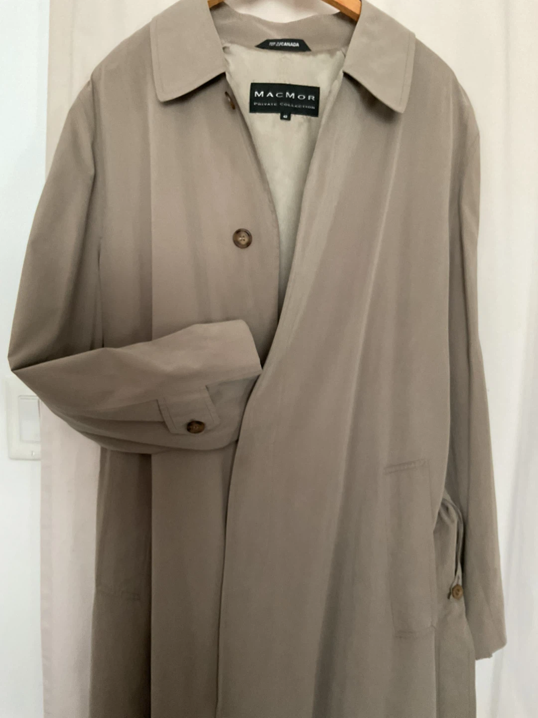 MacMor Private Collection Trench Coat - Beige - photo 2