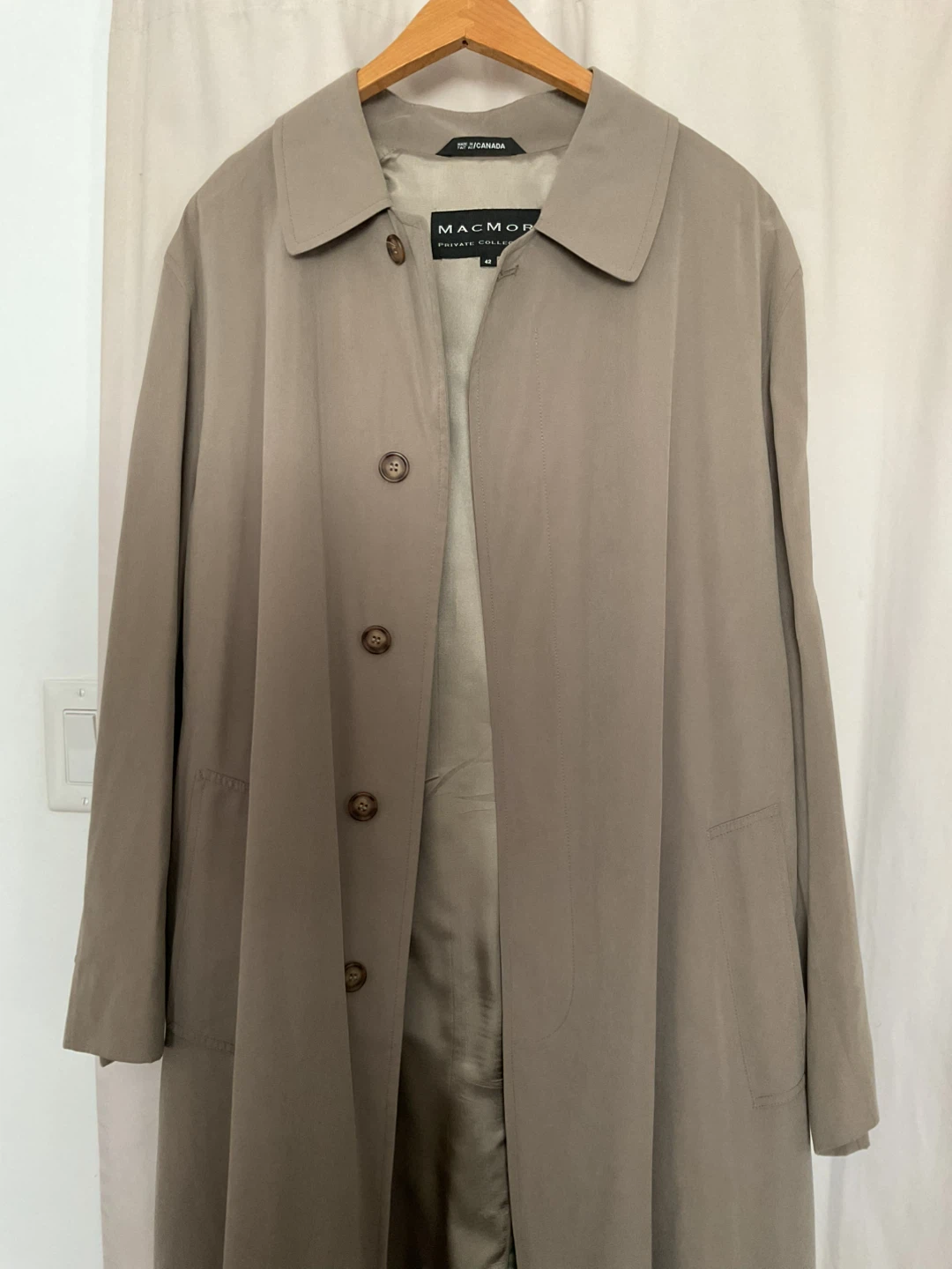 MacMor Private Collection Trench Coat - Beige - photo 5