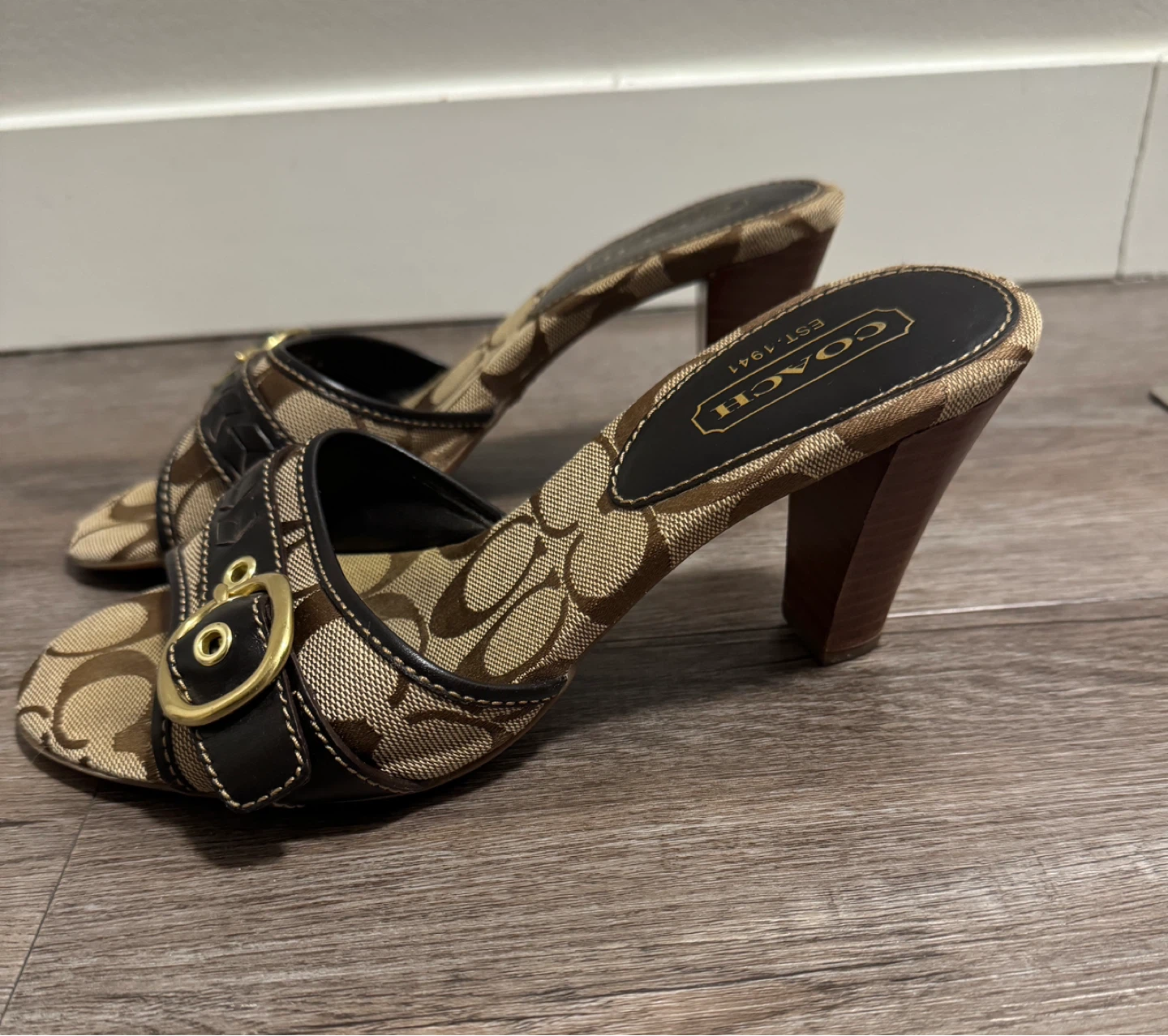 Coach Kamila high heel mules - photo 2