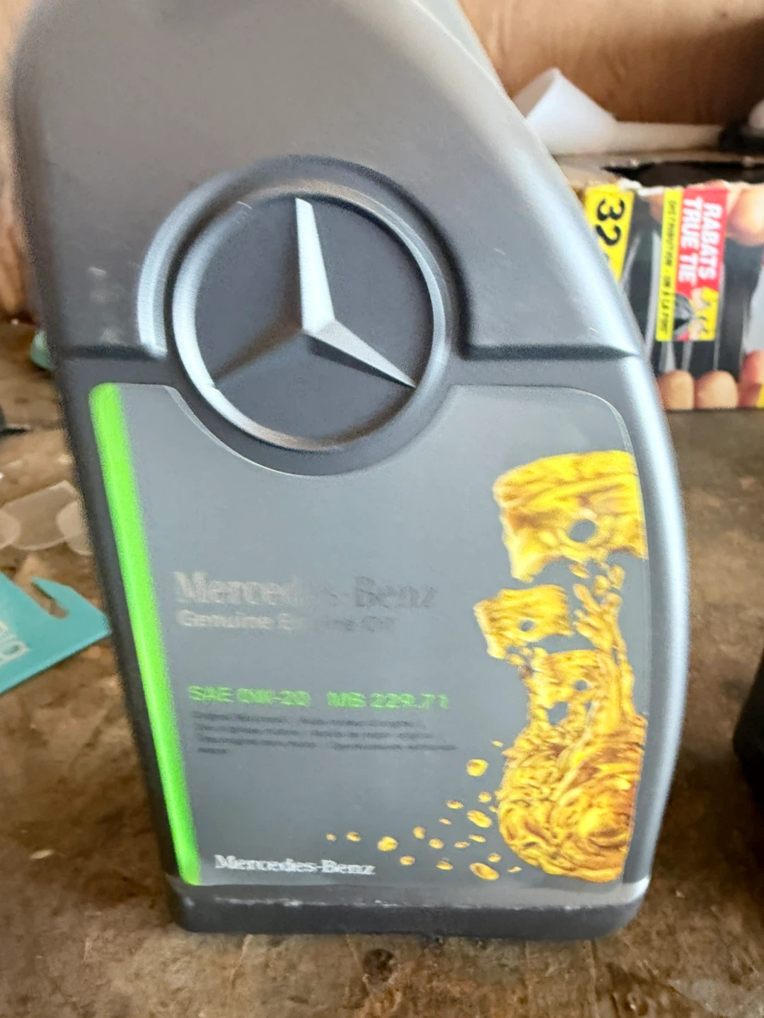 Mercedes-Benz Genuine Engine Oil SAE 0W-20 MB 229.71