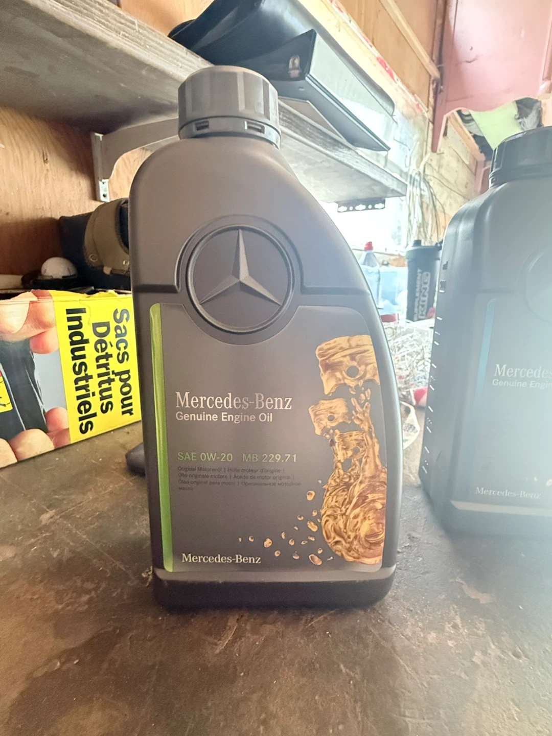 Mercedes-Benz Genuine Engine Oil SAE 0W-20 MB 229.71 - photo 2