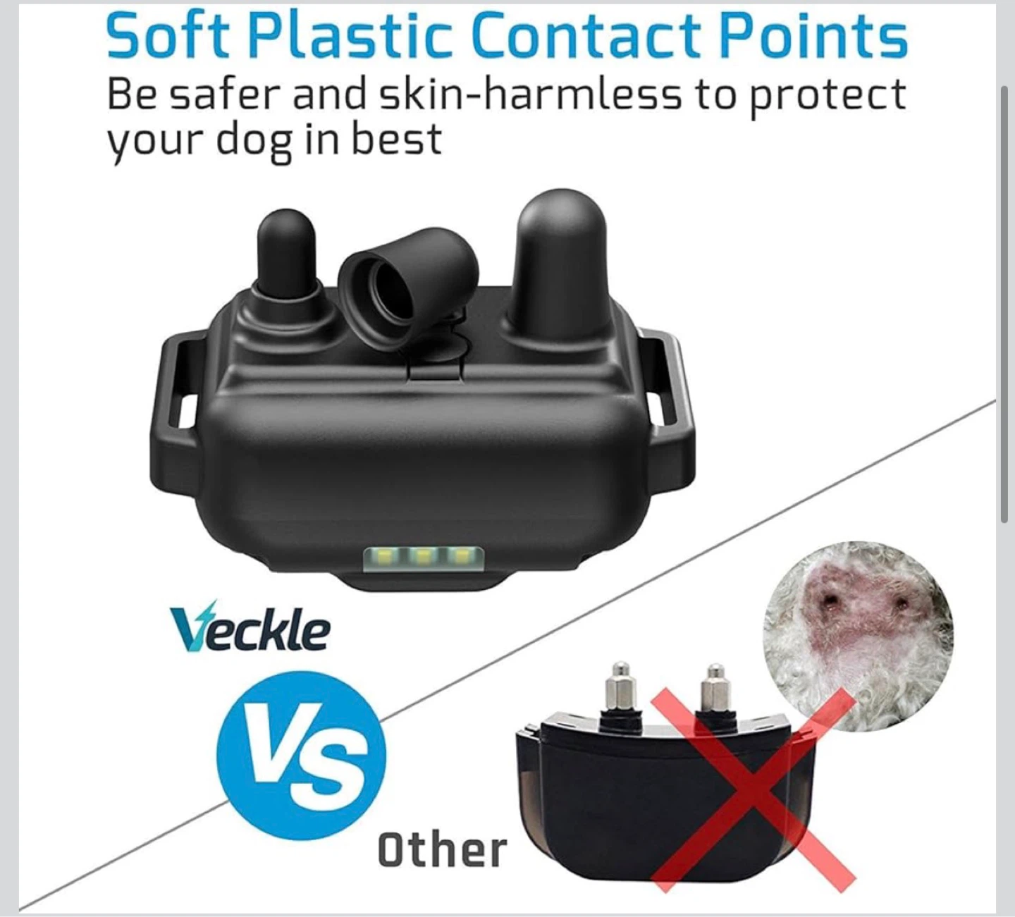 Dog Training Collar Long Range Rechargeable Shock Collar - photo 4