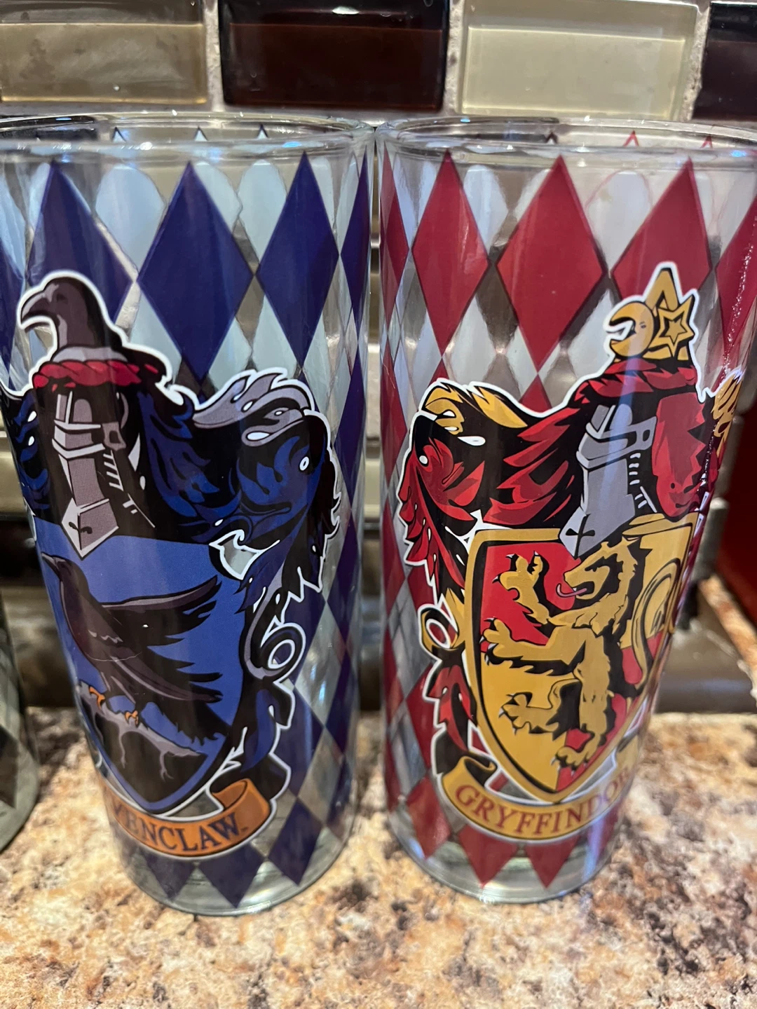 Harry Potter House Crest Glasses Set - photo 3
