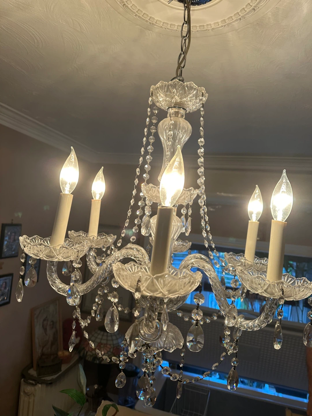 Crystal Chandelier with 6 Lights - photo 2