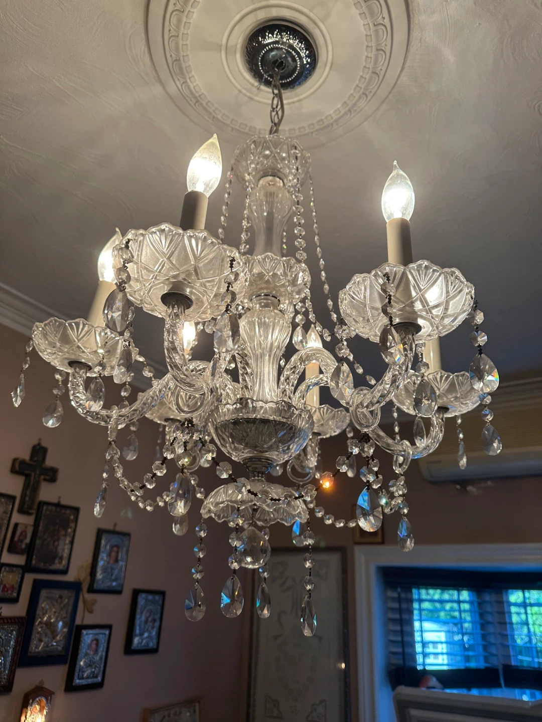 Crystal Chandelier with 6 Lights - photo 3
