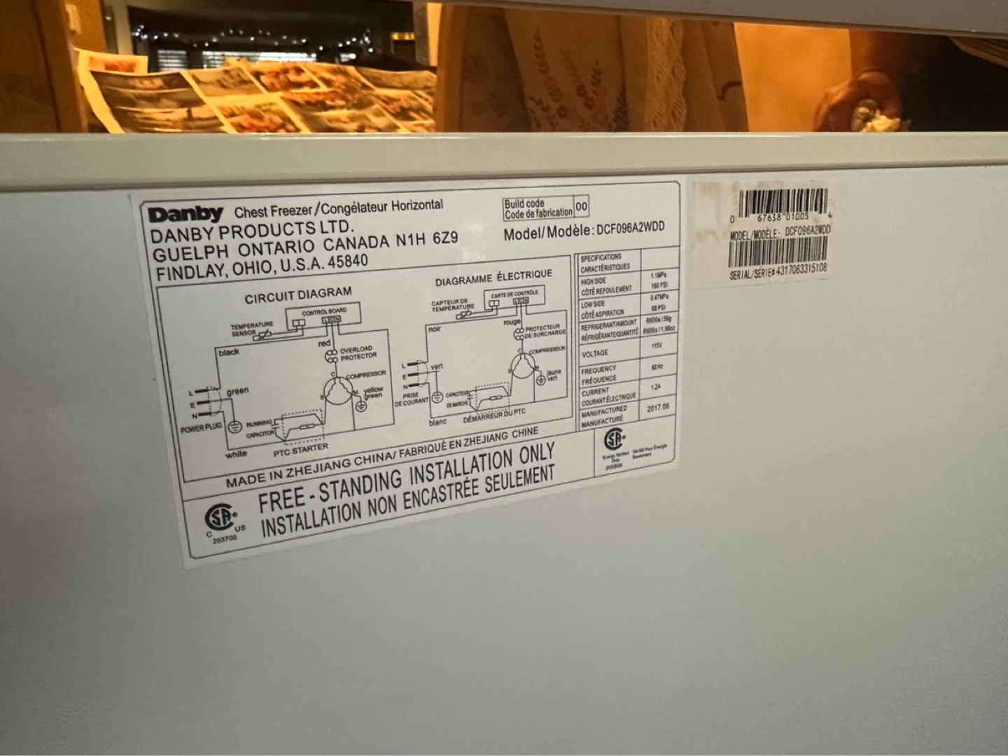 Danby Chest Freezer - photo 3