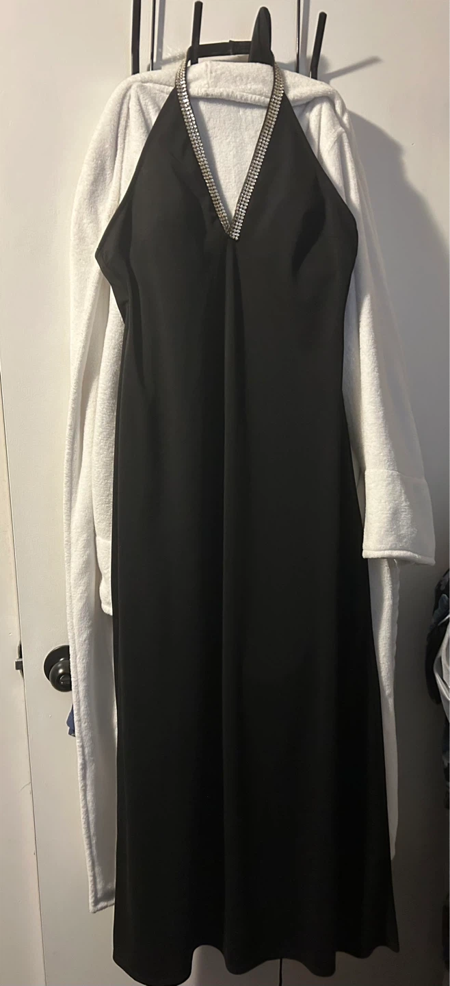 JS Collections Petite Black Halter Dress - photo 2