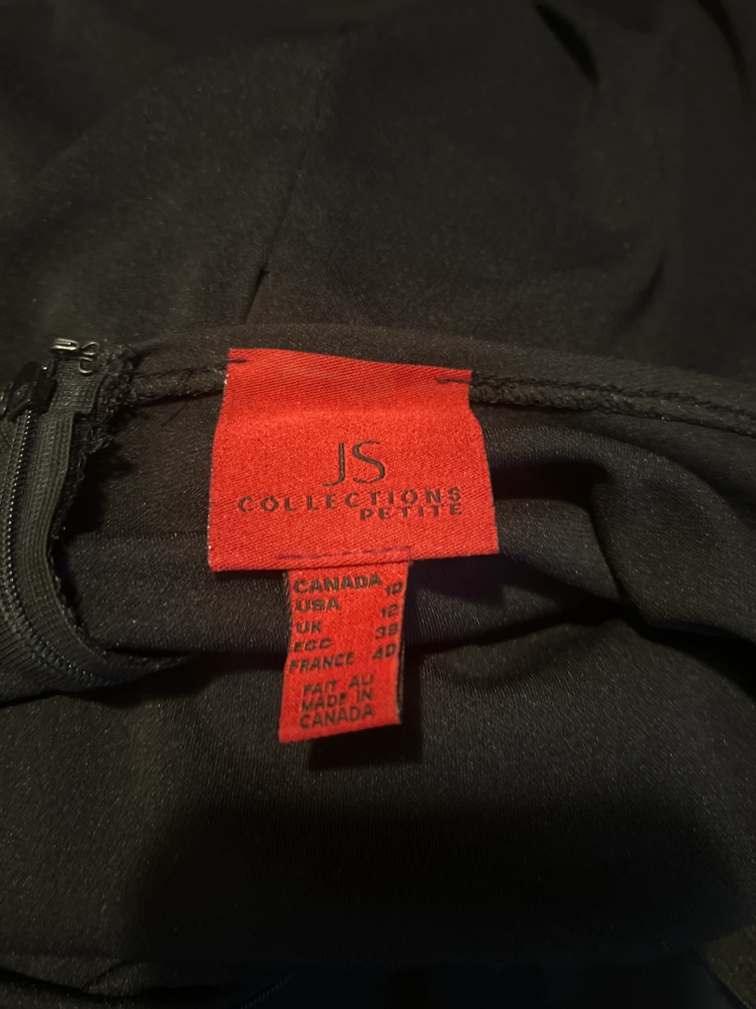 JS Collections Petite Black Halter Dress - photo 3