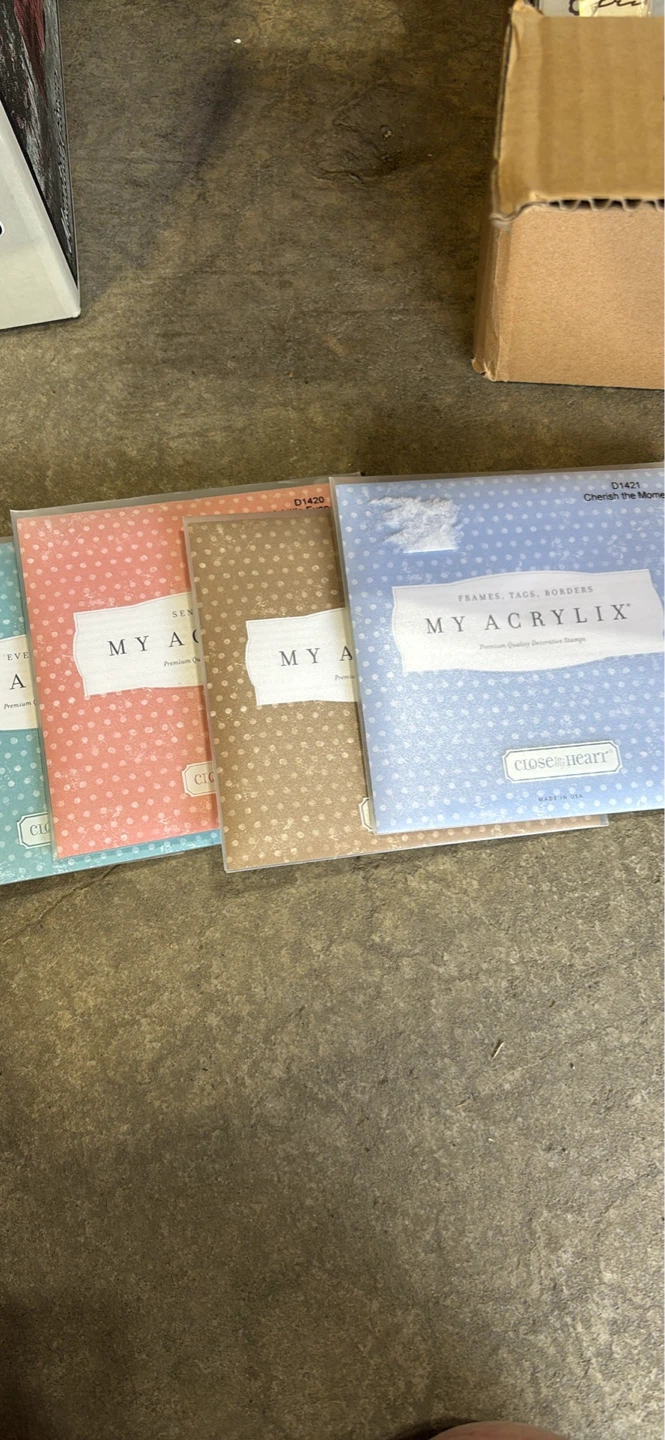 My Acrylix Stamp Set - Close To My Heart