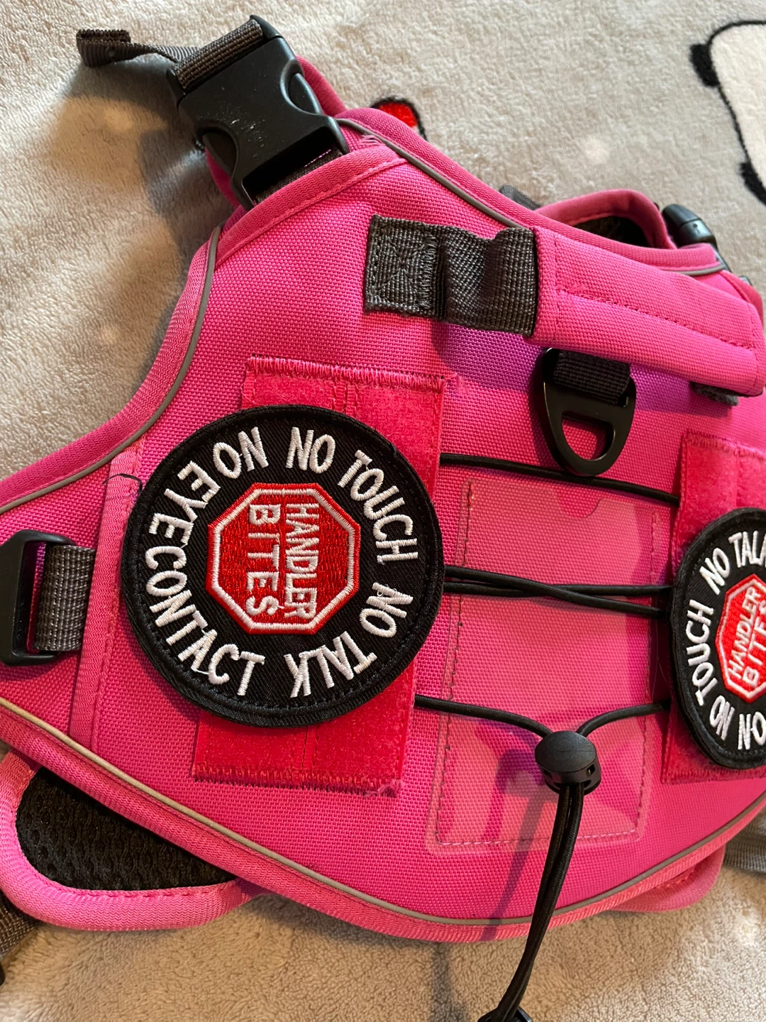 Medium Tactical Dog Harness & Patches - photo 2