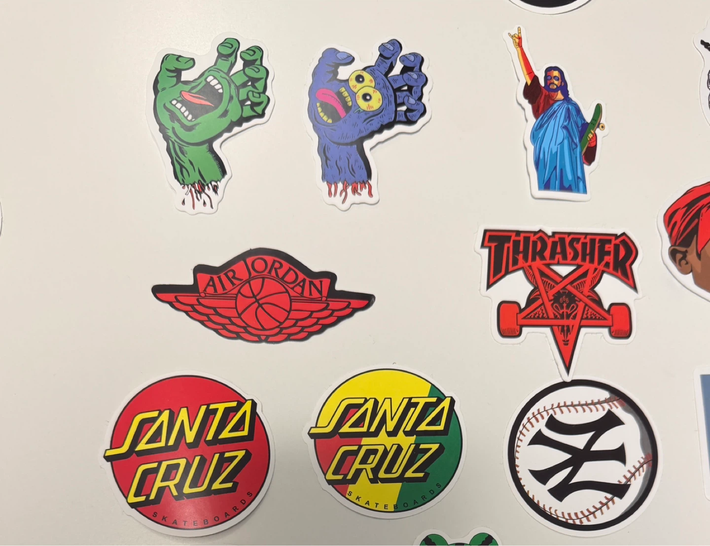 Assorted Skateboarding & Hip Hop Stickers